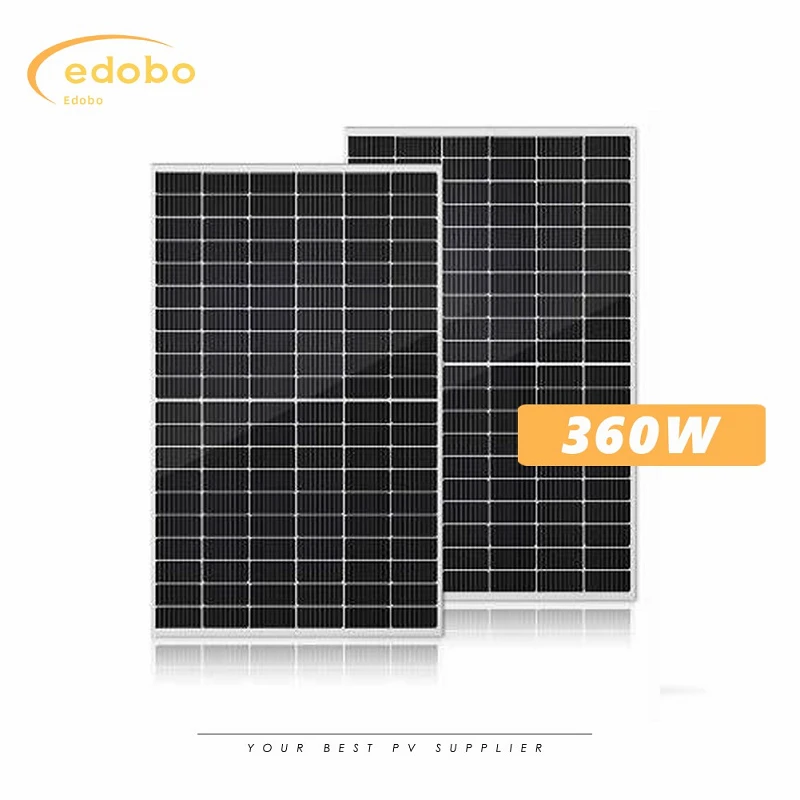 Napol prerezan solarni modul