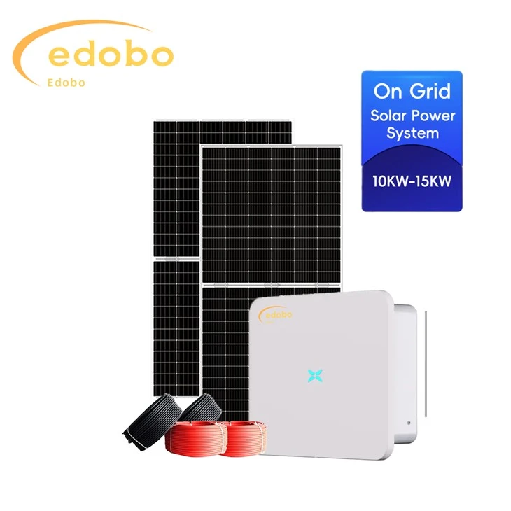 Samostojni solarni sistem z močjo 10 kW v omrežju