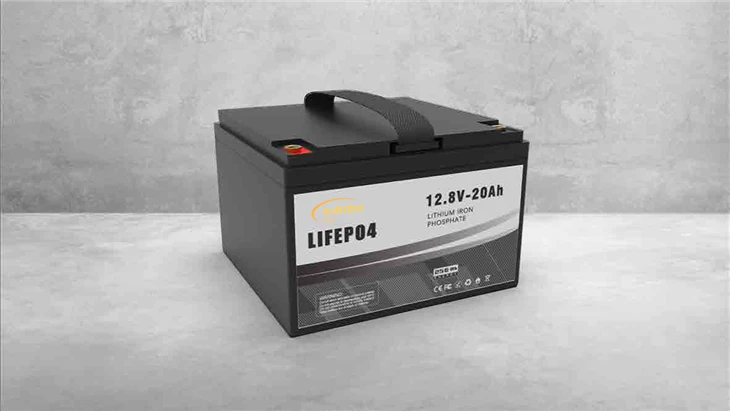 24v litij-ionska baterija 12,8v 20ah