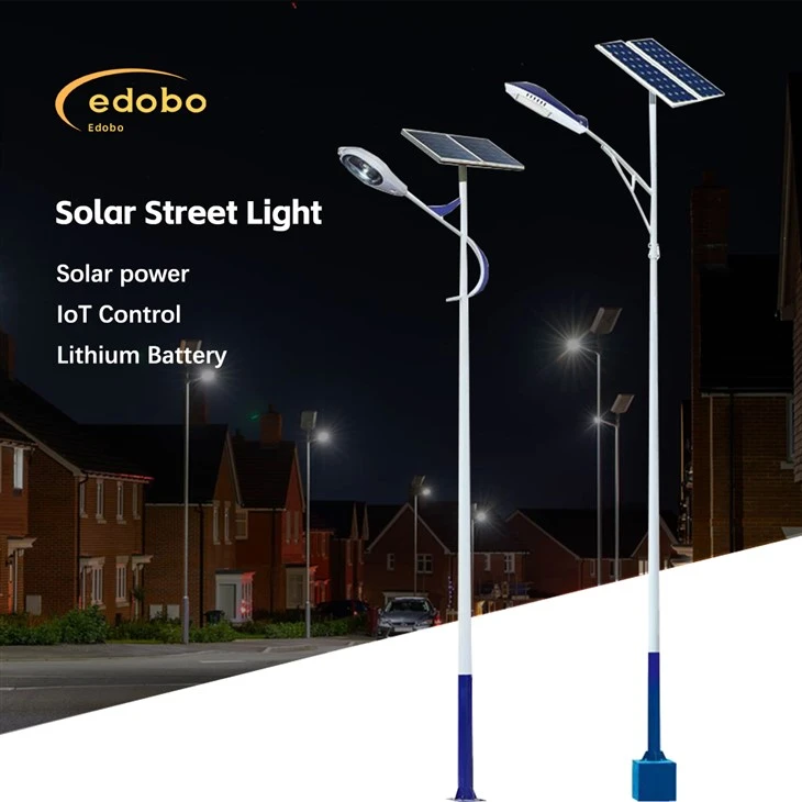Ulična razsvetljava Edobo na sončno energijo z litijevo baterijo