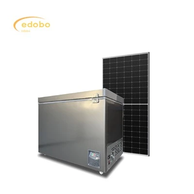 Edobo Solar AC/DC solarni hladilnik z zamrzovalnikom za domačo uporabo