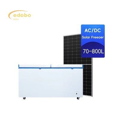 Energijsko varčen AC/DC solarni zamrzovalni hladilnik za uporabo v gospodinjstvu