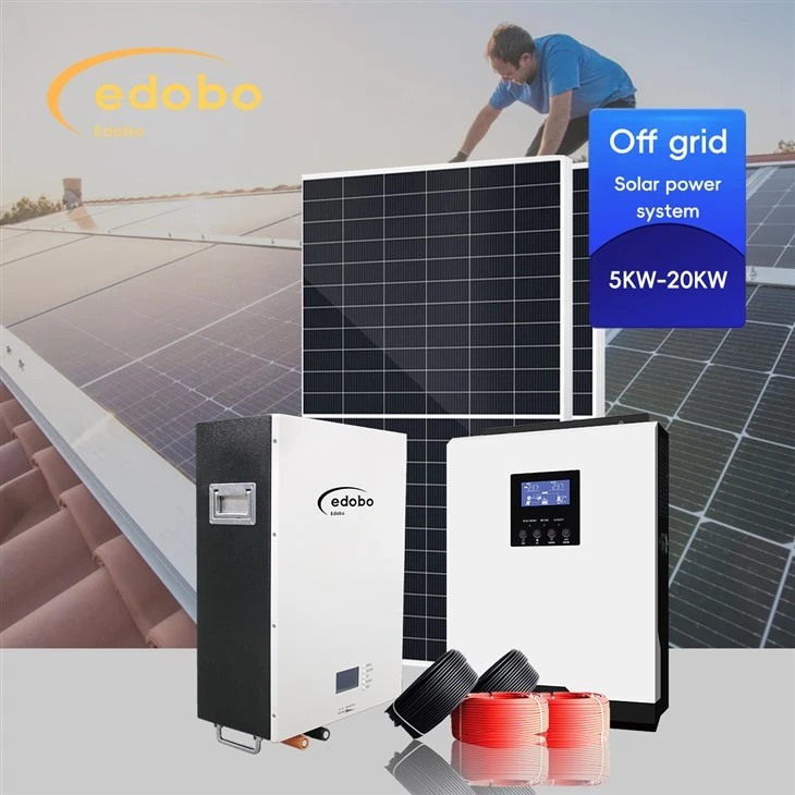 PV generatorski sistem sončne energije z baterijo